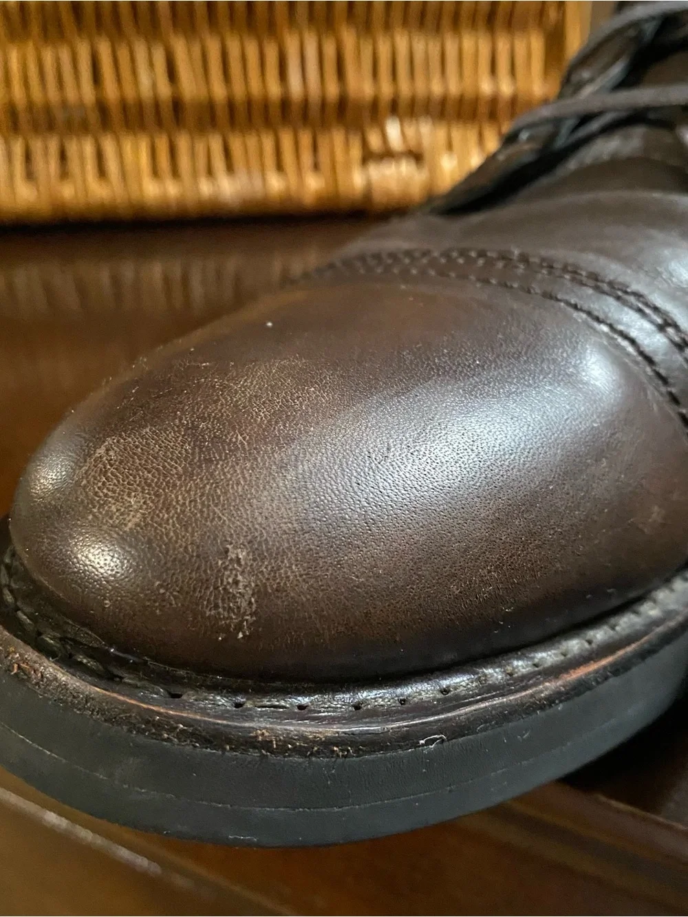 Thursday Boot Co Men’s Cap Toe Captain Combat Boots Canyon Leather Size 12
